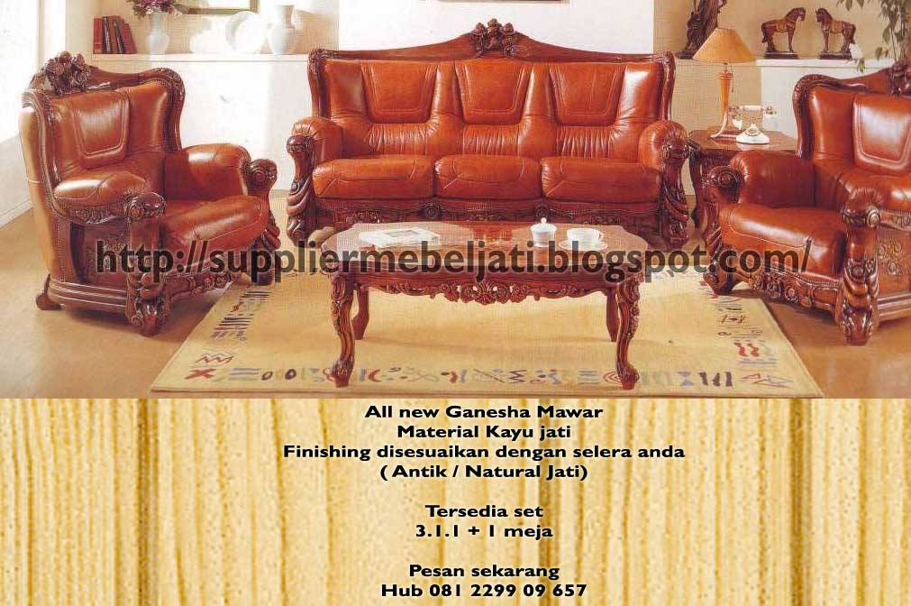 Jual Furniture Sofa Ukir Jati Jepara, Mebel Ukir jepara, Indonesia Teak