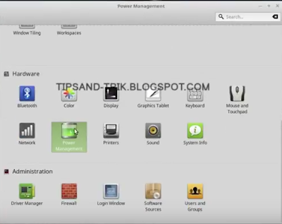 CARA TAMBAH MENU SHUTDOWN DI WHEN THE LID IS CLOSE LINUX MINT VERSI 17 / 18 CINNAMON