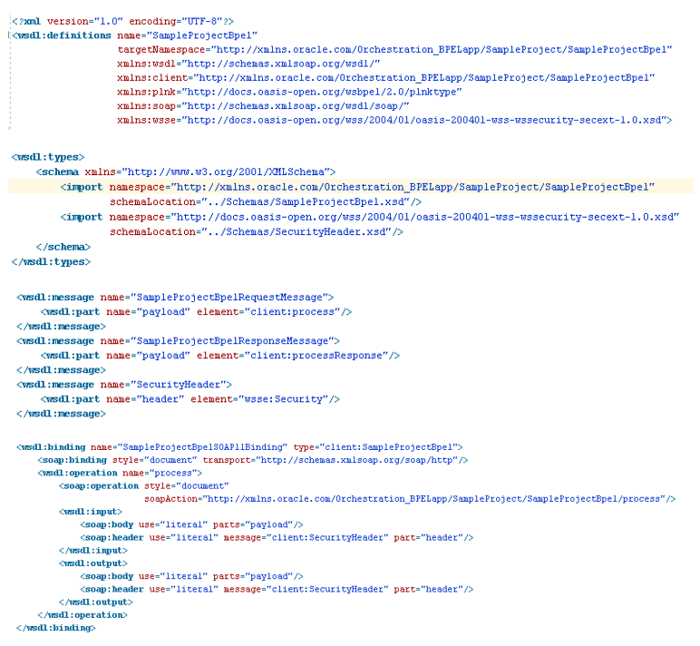 My blog on SOA How to pass a SOAP header in BPEL