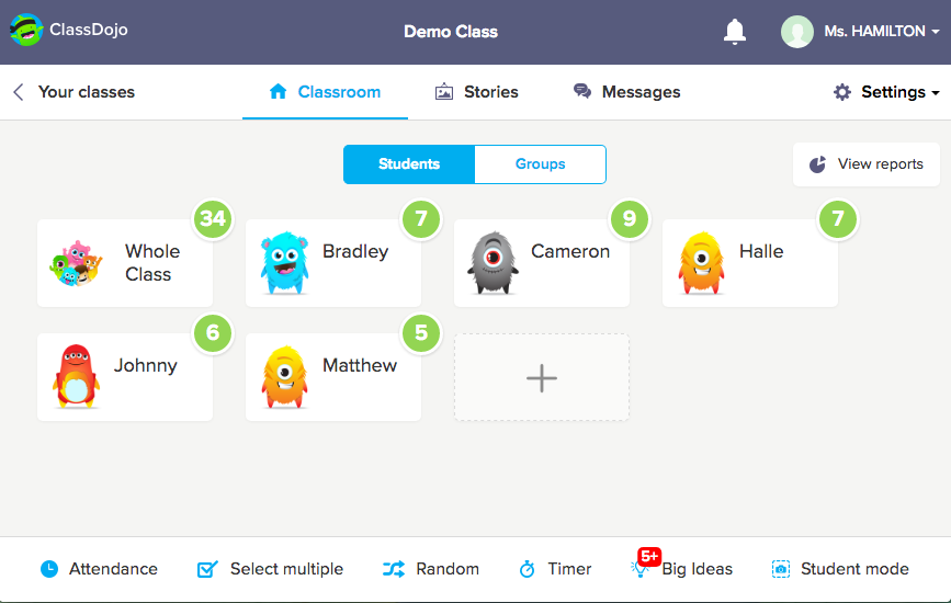 Art and All That Using Class Dojo to Game Student Behavior Expectations