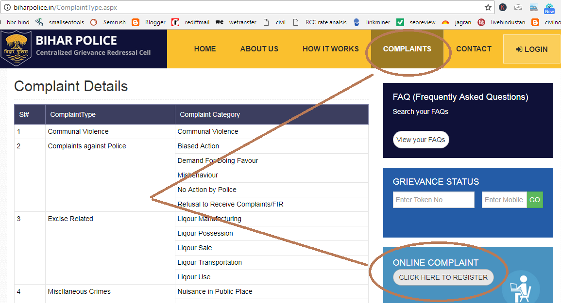 Online FIR बिहार में कैसे करे? ऑनलाइन POLICE COMPLAINT Awareness BOX
