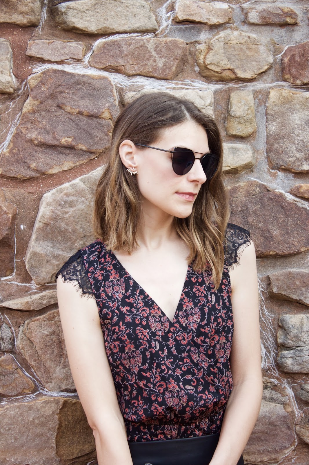 Zaful Black Bar Metal Sunglasses Zaful Black Bar Metal Sunglasses