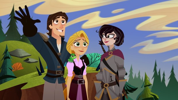 You won't believe what Rapunzel looks like in the new Tangled TV