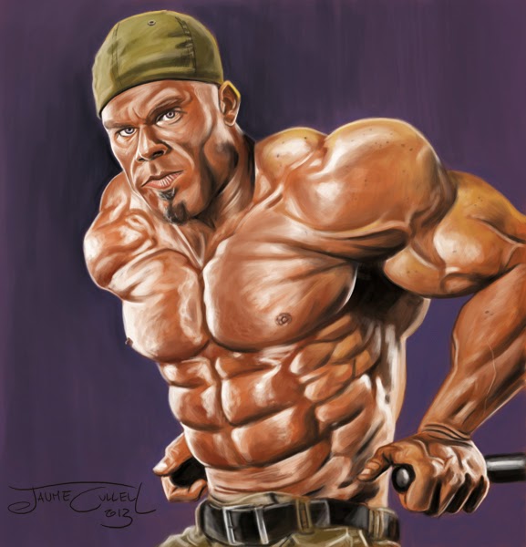 Bodybuilding Paintings Rare Collection IronGangsta The Truth Will