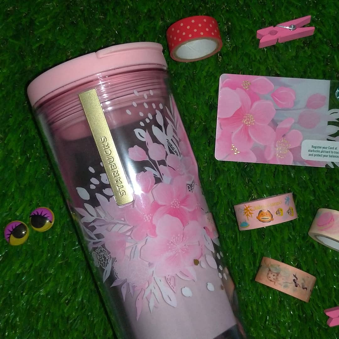 Life is Kulayful Complete look at the Cherry Blossom Starbucks