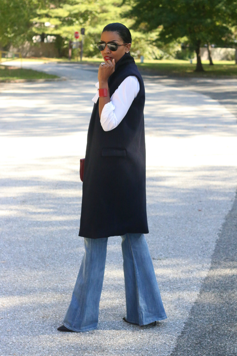 The perfect sleeveless coat Mood Sewciety