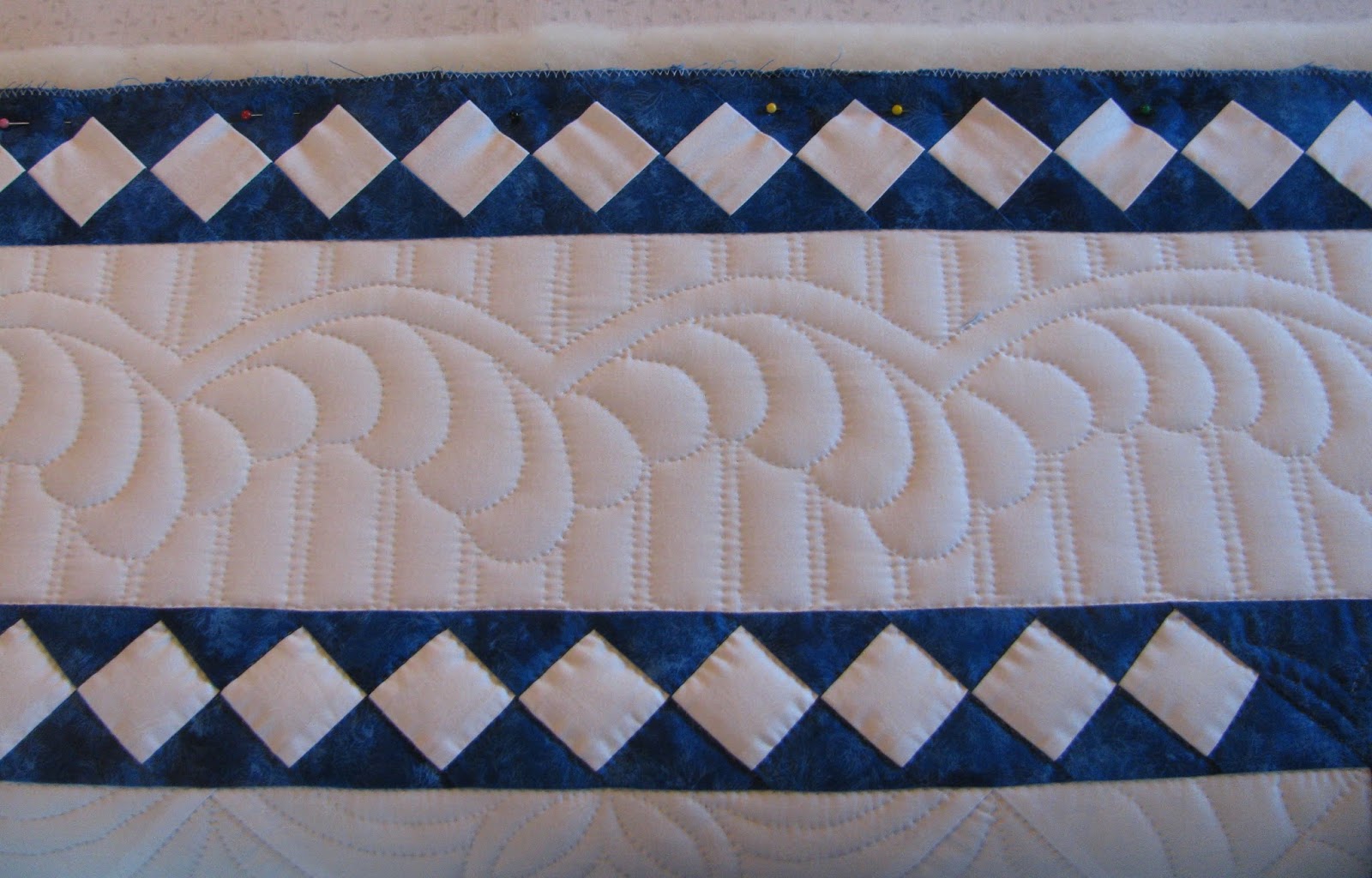 Gretchen's Little Corner Still Quilting the Border