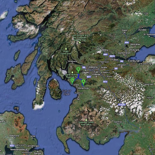 map of Scotland - as seen on linenandlavender.net -  http://www.linenandlavender.net/2012/01/scottish-rose.html