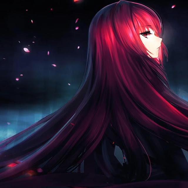 Fate/Grand Order Red Hair Girl Wallpaper Engine