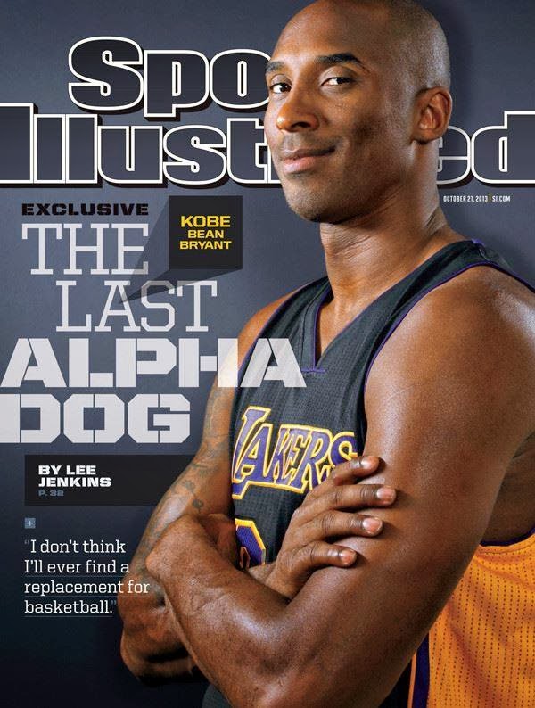 Kobe Bryant Covers Sports Illustrated Magazine In Your Face Basketball