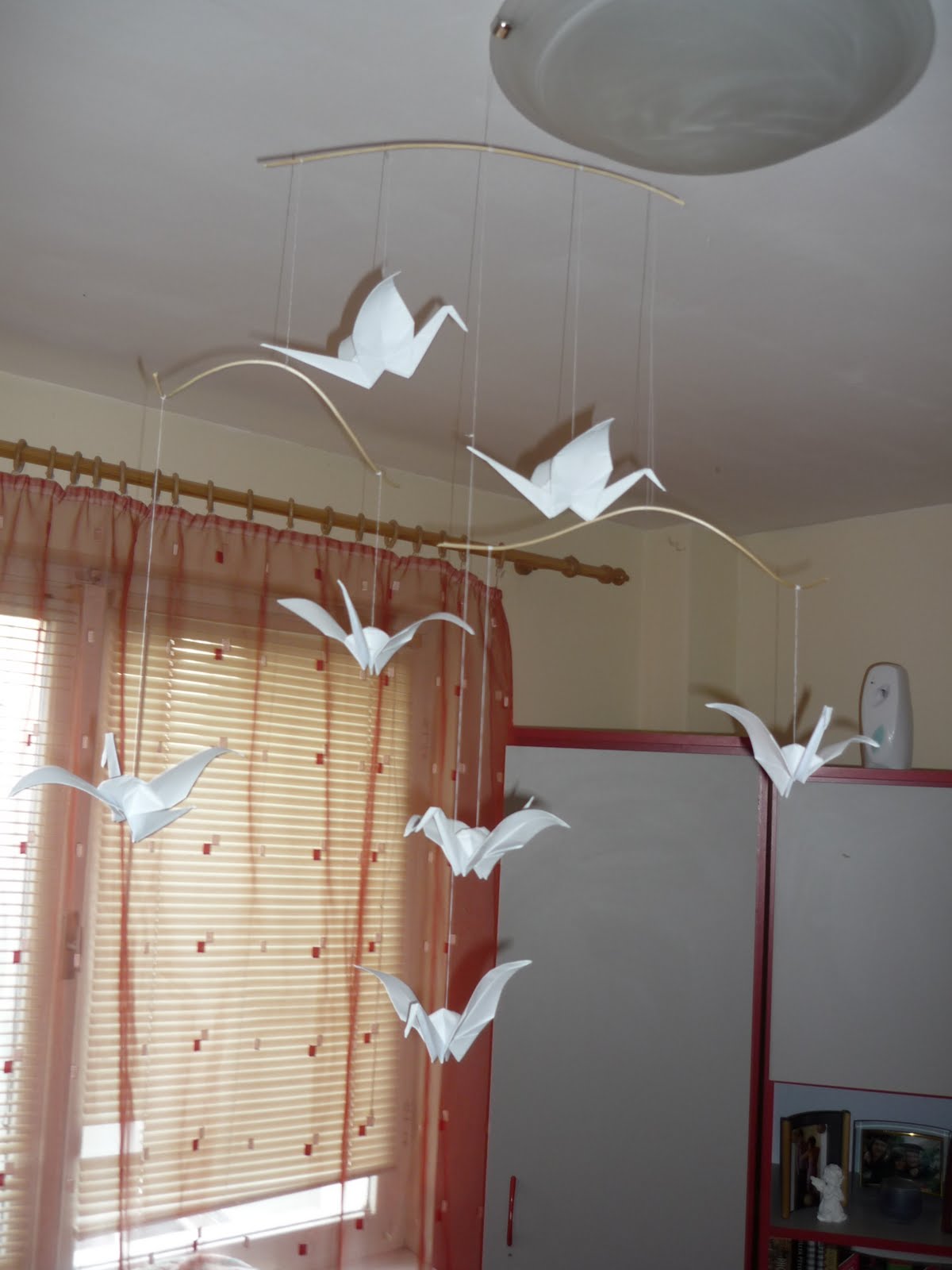 Papírvilág: origami madár / origami crane