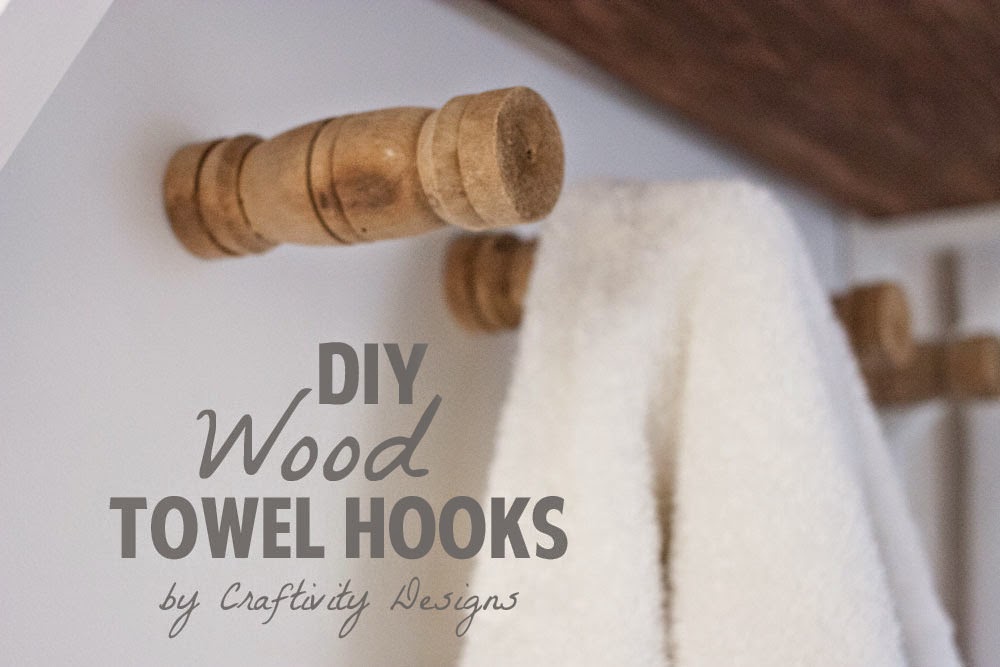 How to Make DIY Wood Towel Hooks – Craftivity Designs