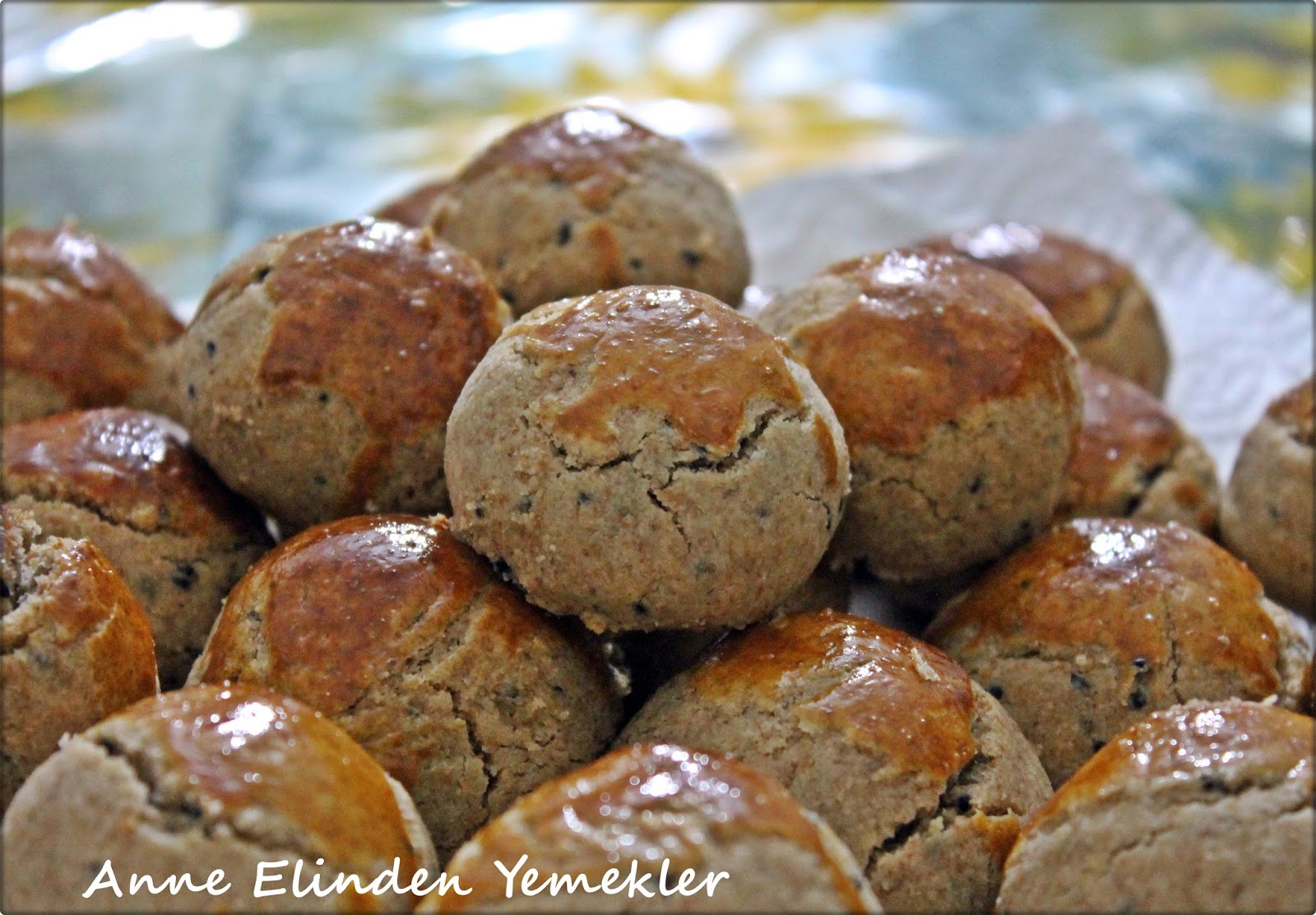 ANNE ELİNDEN YEMEKLER TAM BUĞDAY UNUNDAN TUZLU KURABİYE