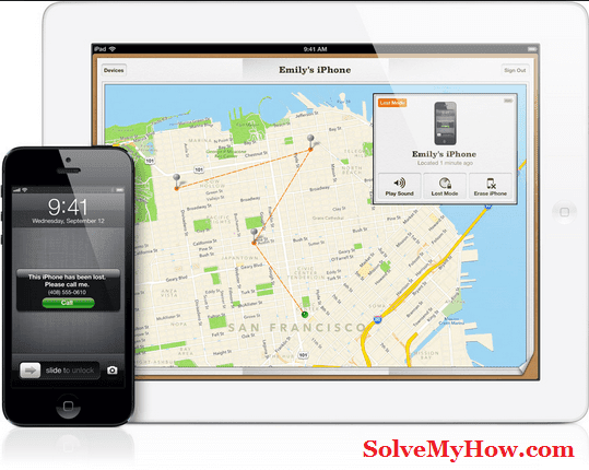 how to use find my iPhone