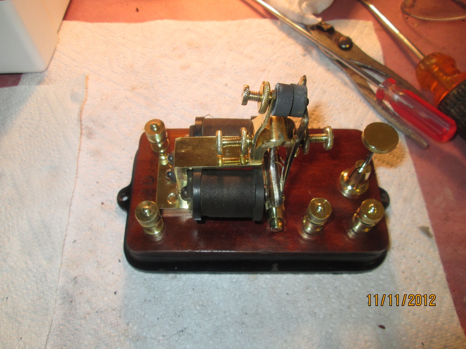 Hahl Pneumatic Master Clock Restoring the Bell Relays
