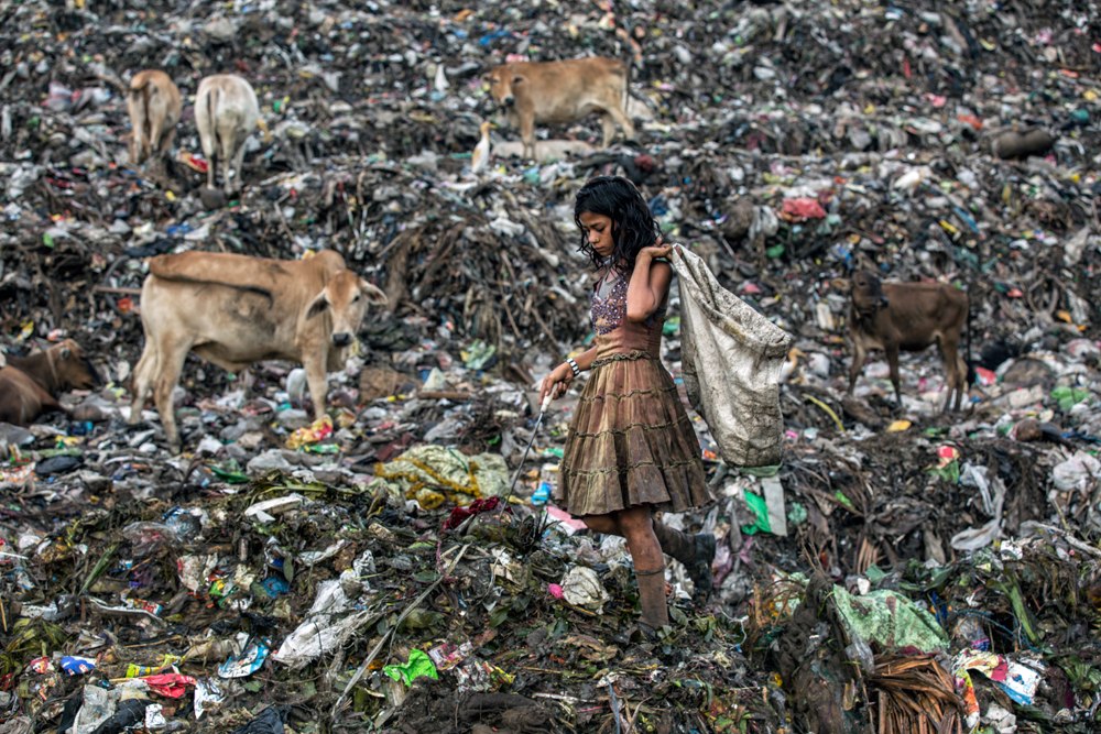 hindistan Ã§Ã¶p sorunu ile ilgili gÃ¶rsel sonucu