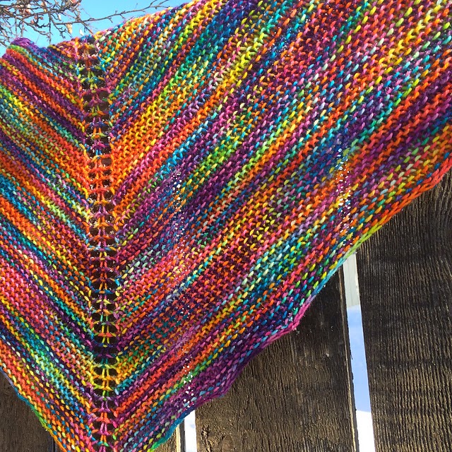 Free knitting instructions for shawls