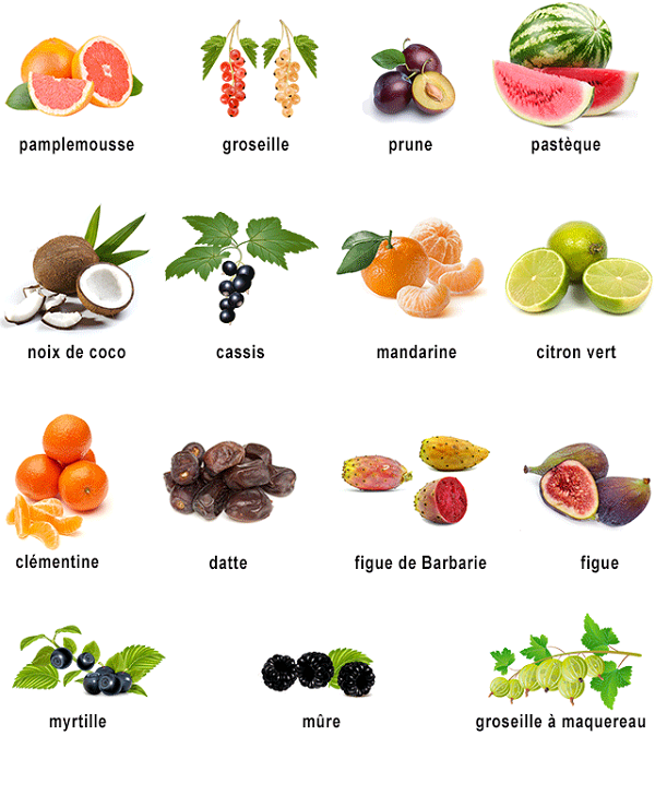 Fruits et légumes secs