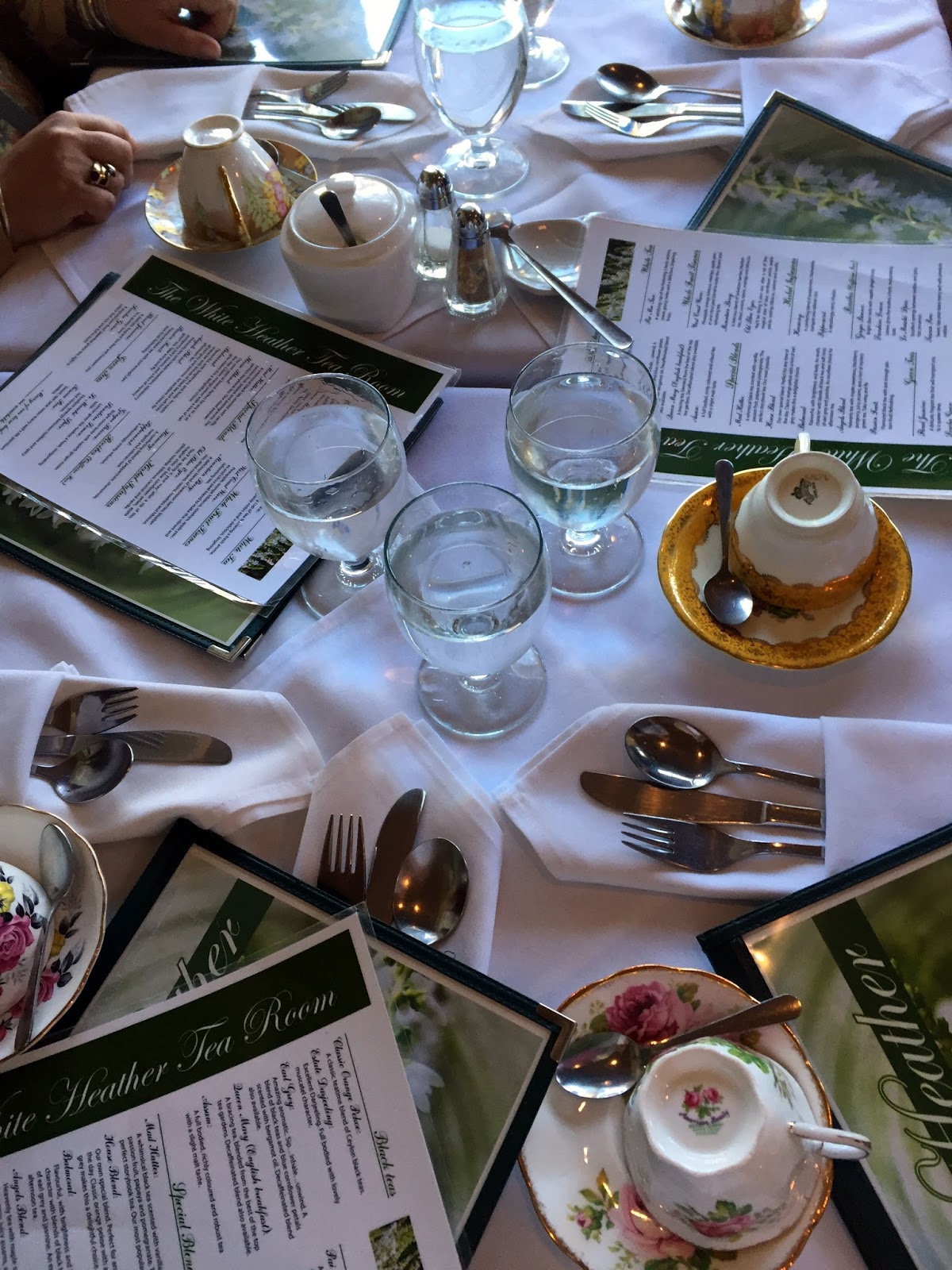 Rosemary's Sampler White Heather Tea Room, Victoria, BC