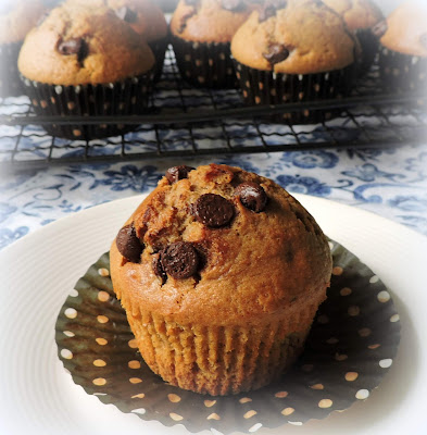 Barley Cup & Chocolate Chip Muffins