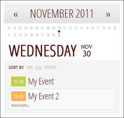 WordPress Events Calendar   