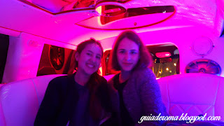 Passeio noturno de limousine em Roma guia de roma limousine iluminada - Passeio noturno de limousine em Roma
