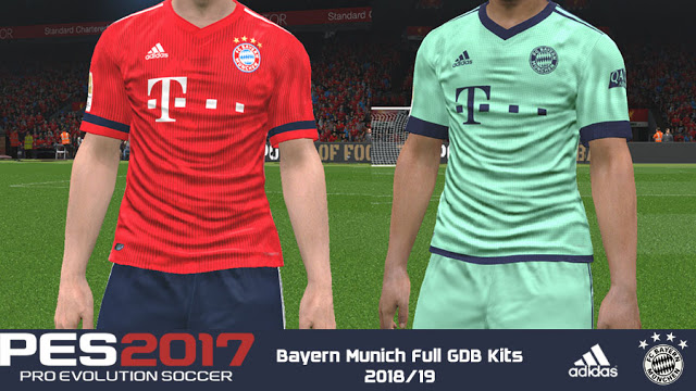 Bayern Munich Full Kits 20182019 PES 2017 PATCH PES