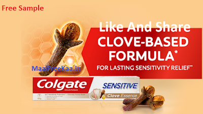 Free Sample of Colgate Sensitive Clove Essence