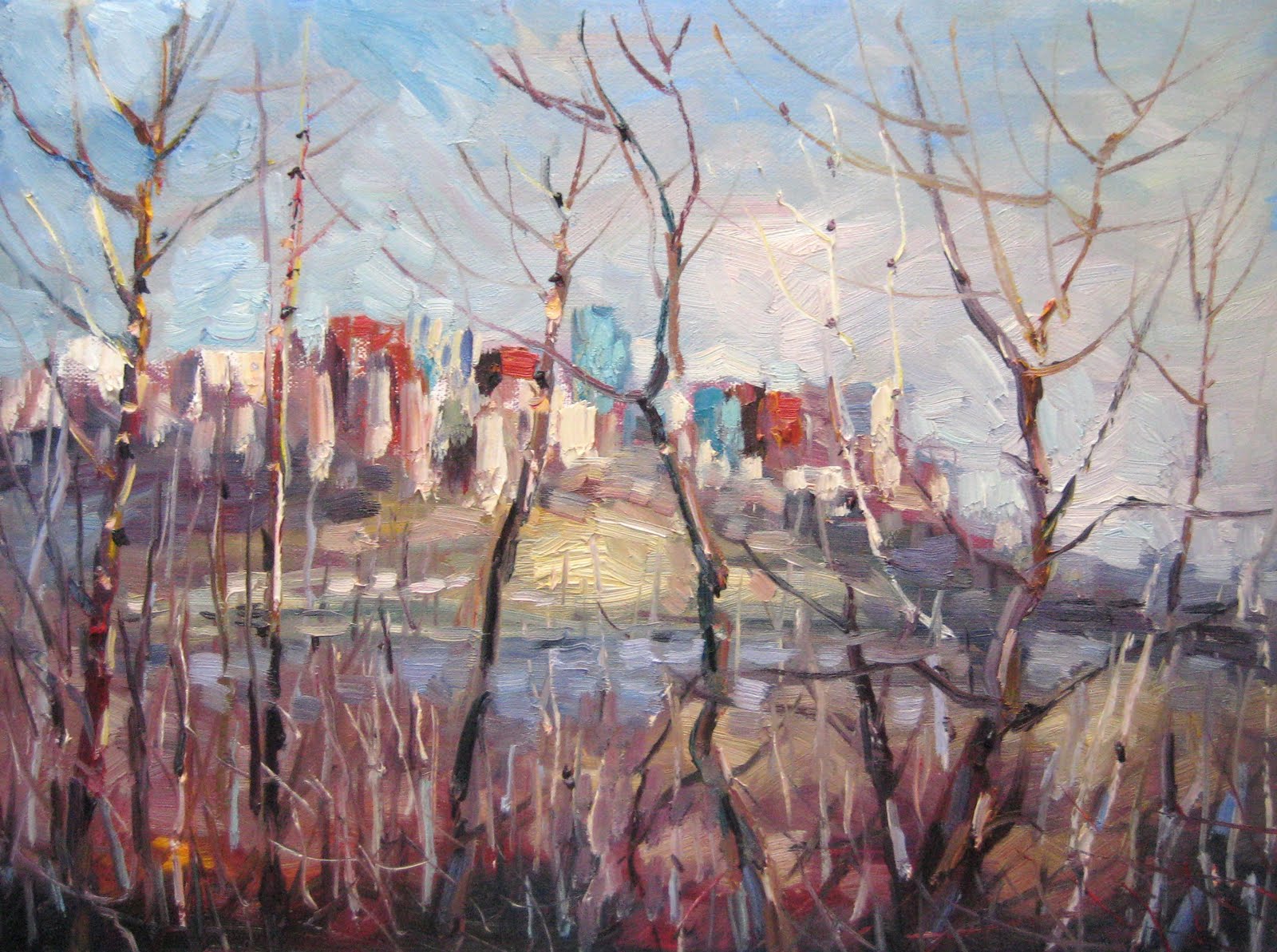 Capturing a Fleeting Moment Weiming Zhao's Daily Plein Air