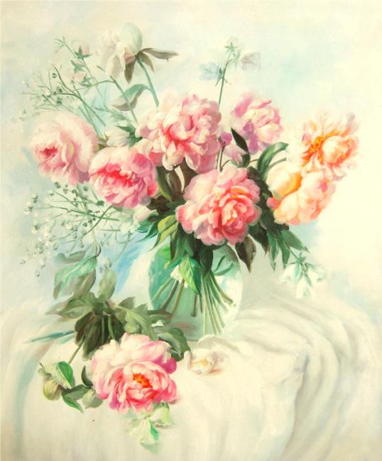 Pintura de Flores