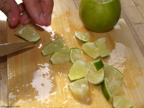 Lima troceada HortoGourmet