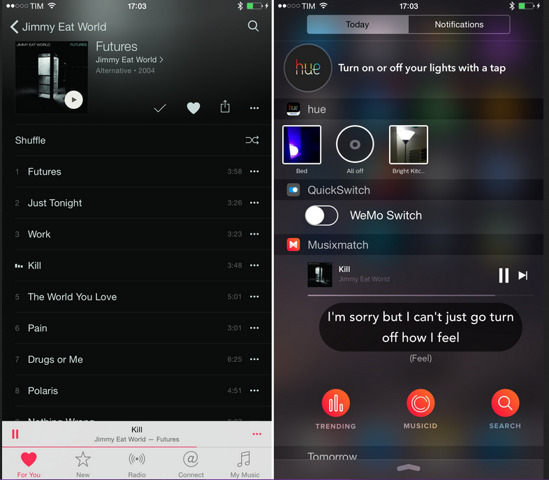 How to get Lyrics for Apple Music with Musixmatch on iOS - The Genesis Of Tech