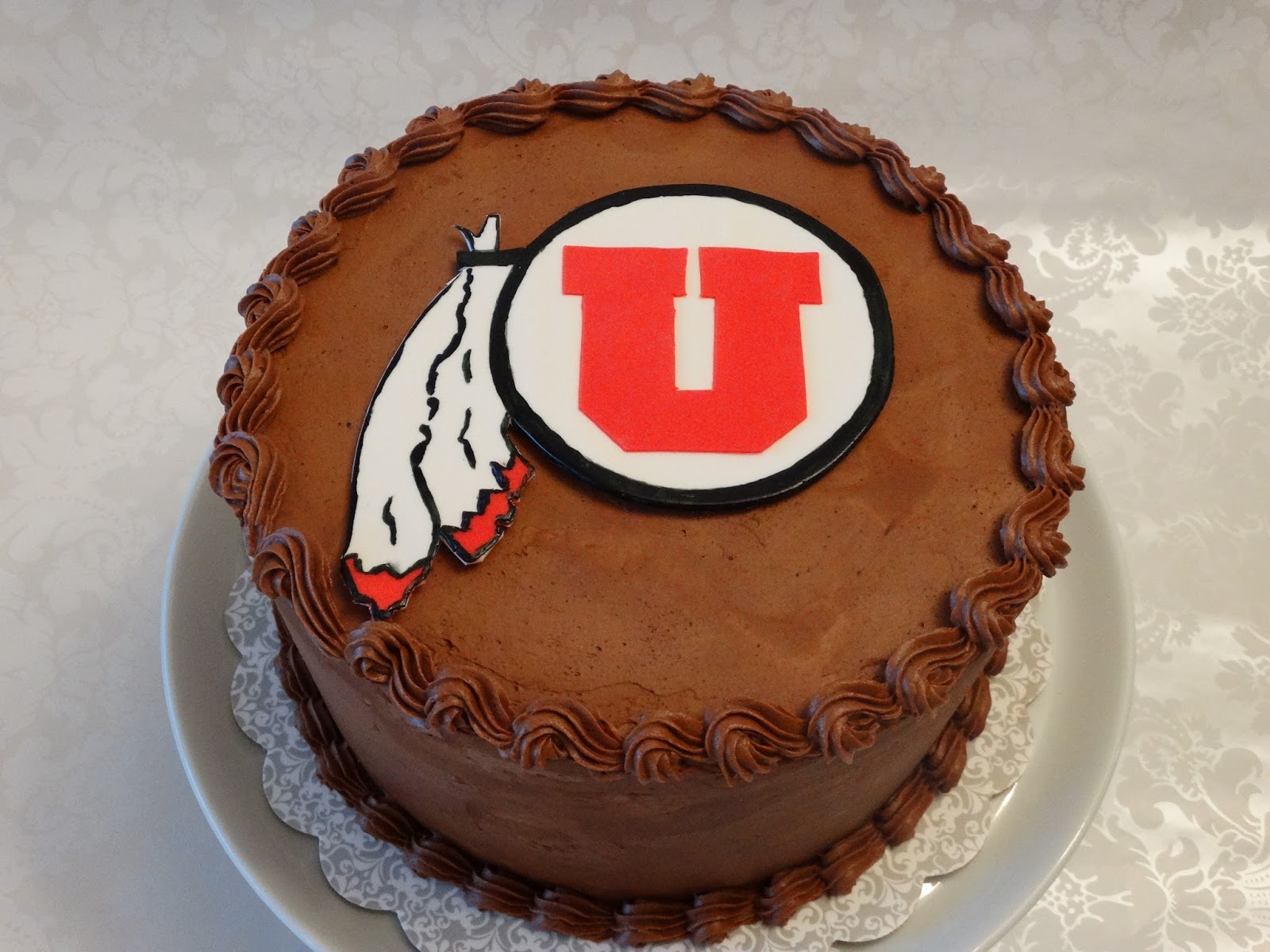 Sweets to the Sweet University of Utah Cake