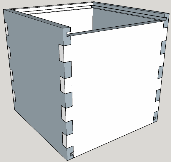 Woodworking Notes: Designing Box Joints