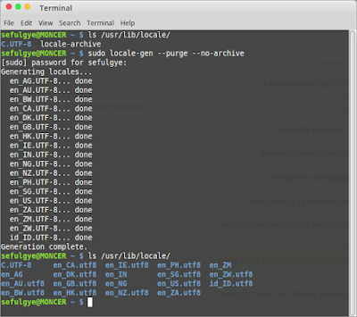 Cara Atasi Linux Mint No Support For Locale en_us.utf8 mengatasi "Warning: No support for locale: en_US.utf8 apt-get warning: No support for locale: en_US.utf8 How-to fix “Warning: No support for locale: en_US.utf”. apt-get warning: No support for locale: en_US.utf8 Warning: No support for locale: en_US.utf8. This is because locale-gen is using an archive file Warning: No support for locale: nl_NL.UTF-8 issue: The problem cara mengatasi Warning: No support for locale: nl_NL.UTF-8 issue
