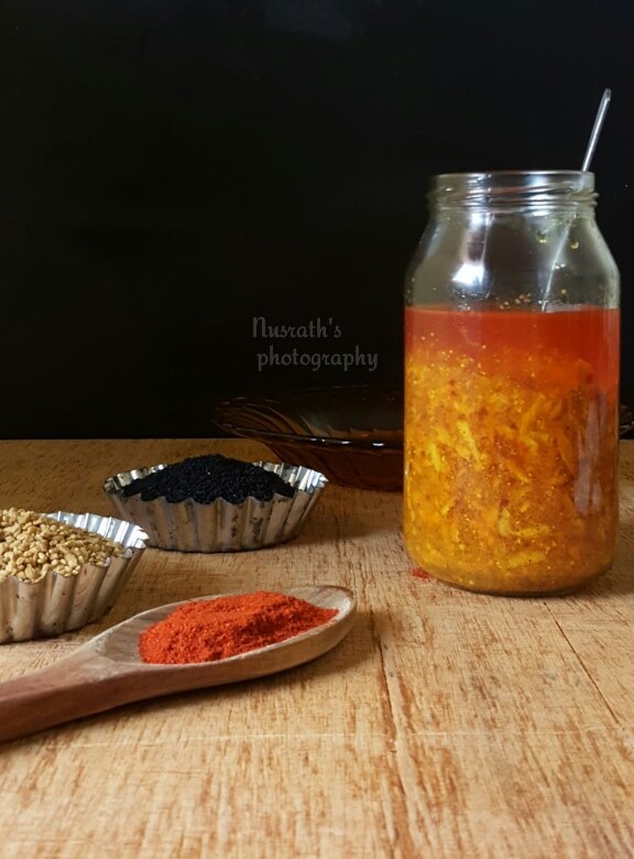 Fresh turmeric and ginger pickle Kacchi haldi aur adrak ka achar How to make pickle from