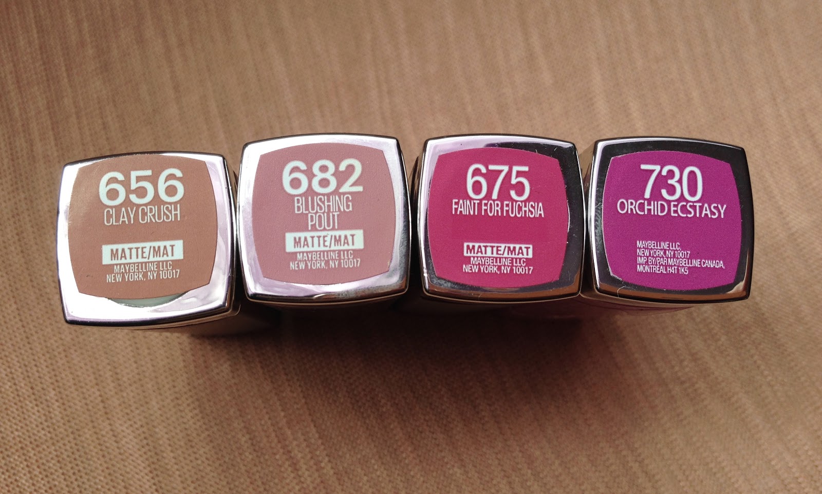 Maybelline Color Sensational Lipstick review, Orchid Ecstasy, Faint for