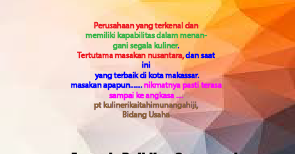 Pt Kuliner Ika Itahi Muna Ngahiji