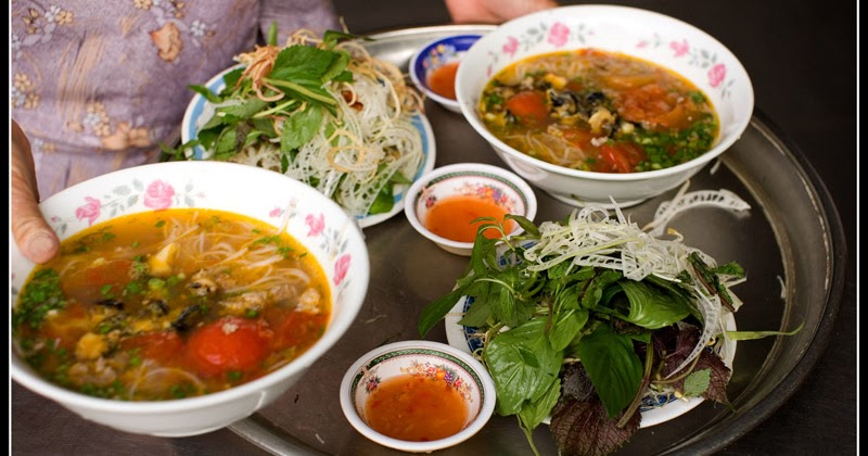 Image of Thưởng thức món bún ốc đặc sản Tây Hồ - Thuc don ngon
