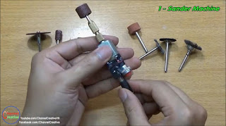 Tutorial Cara Membuat Mesin Gerinda Mini dari Dinamo Mainan