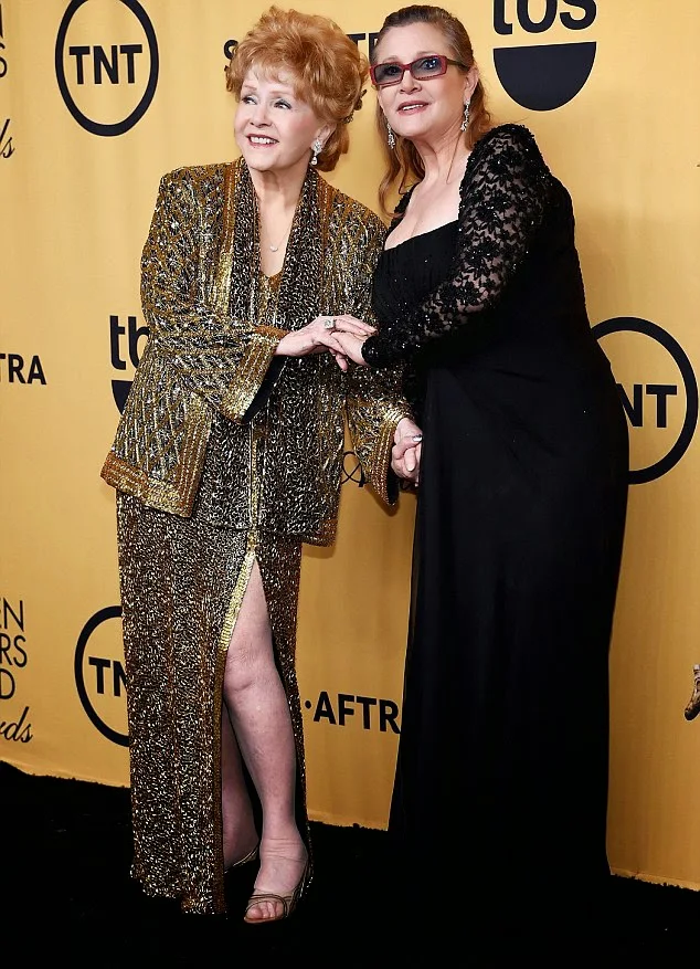 Carrie Fisher at 2015 Screen Actor's Guild Awards