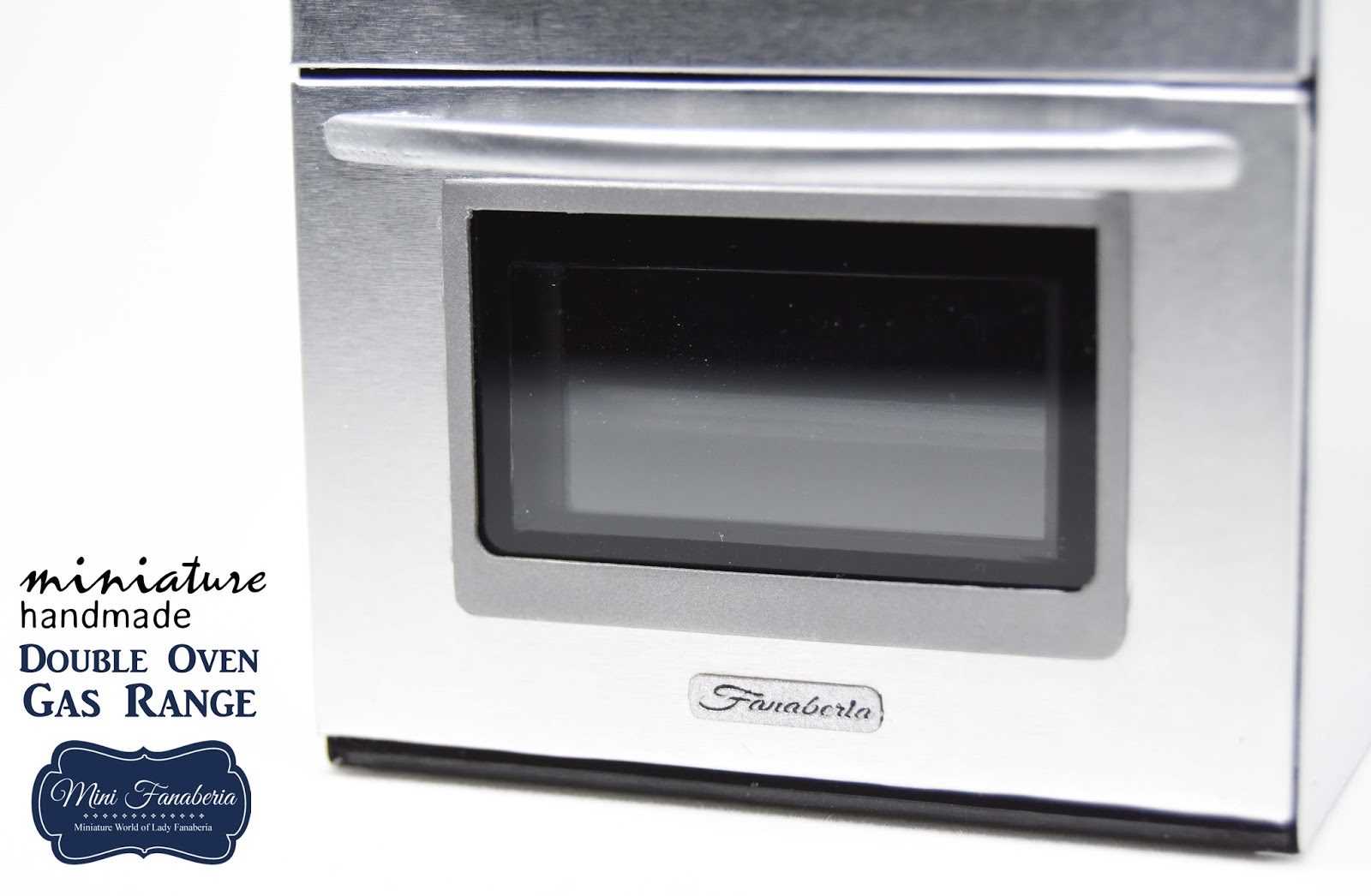 MiniFanaberia Miniature double oven gas range / Kuchenka mini