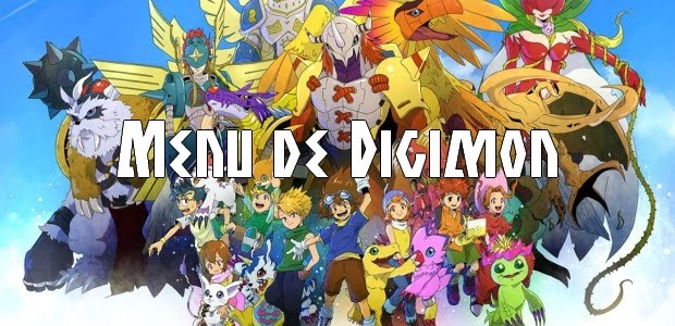 Digimons iniciais - Bem vindos ao digi-mundo!