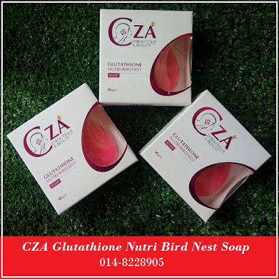 CZA Gluta Nutri Bird Nest Soap