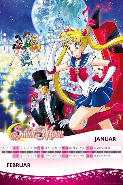 Sailor Moon DVD: Calendrier Sailor Moon 2014