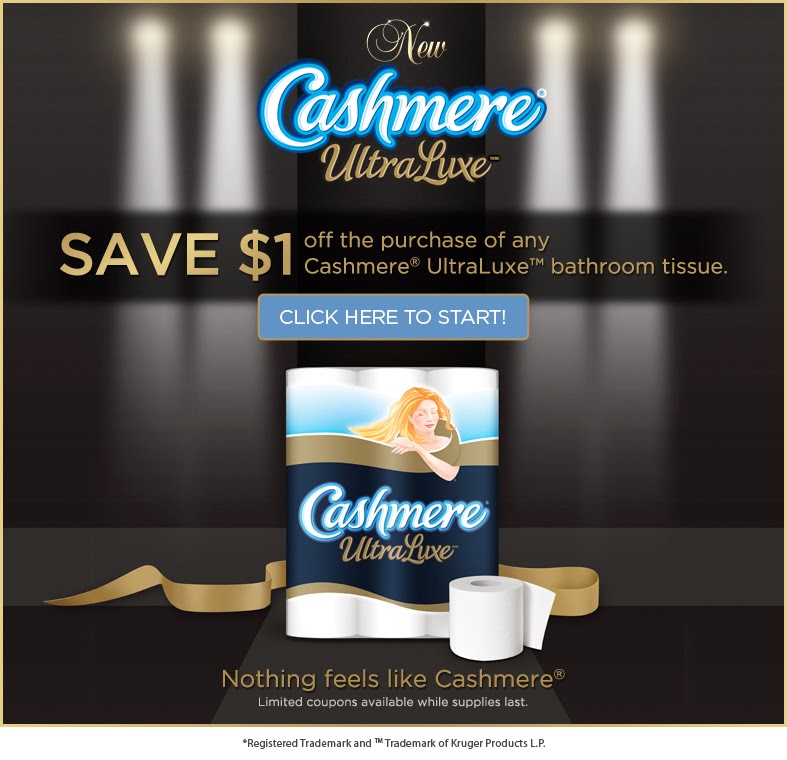 Coupon rabais de 1 papier hygiénique Cashmere