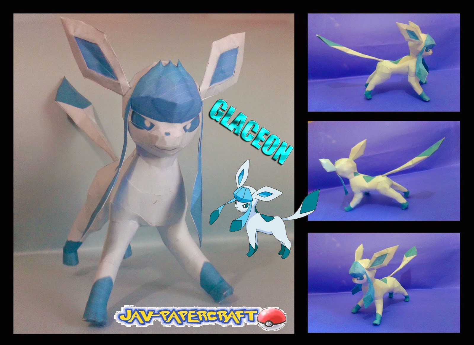 Glaceon Papercraft