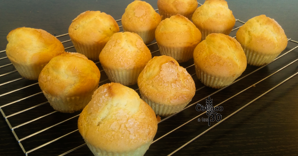 Magdalenas Con Copete Sin Gluten