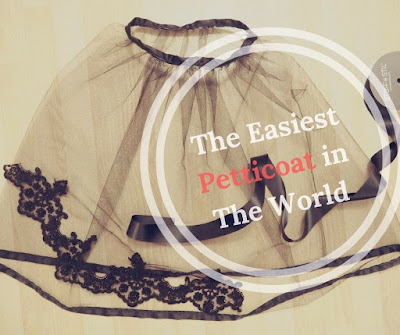 The Vintage Pattern Files: Free 1950s Sewing Pattern - The Easiest Petticoat in the World