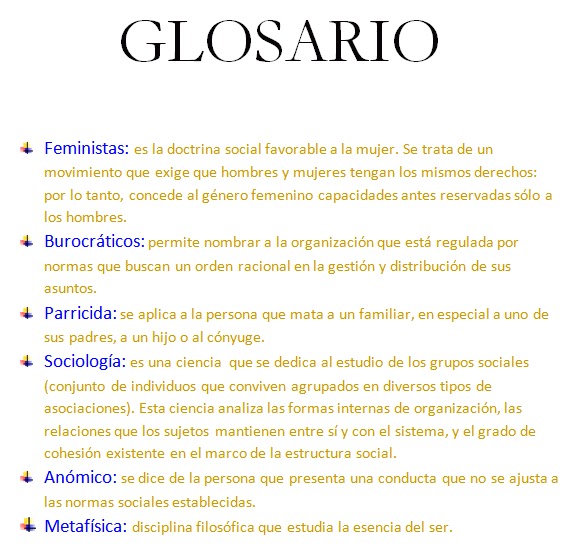 PSICOLOGIA SOCIAL: GLOSARIO